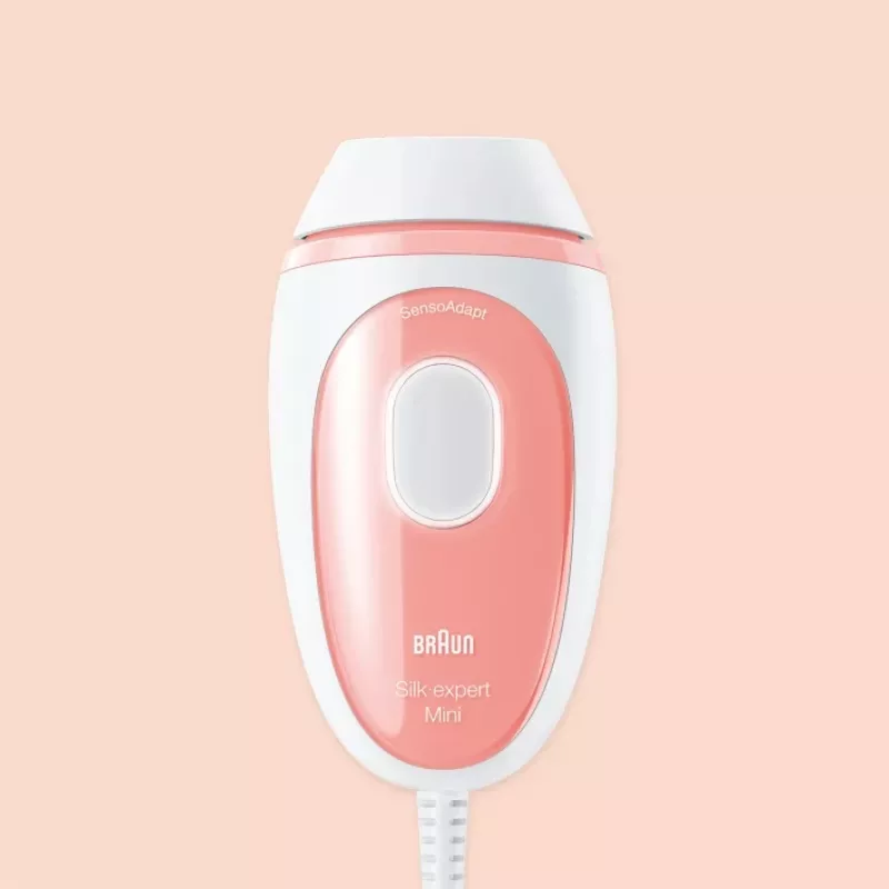 Braun Silk-expert Mini PL1000 IPL intensyvios pulsuojančios šviesos (IPL) Rožinis, Baltas