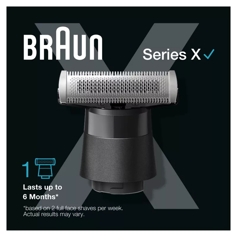 Skutimosi galvutė Braun XT20 1 galvutė Juoda