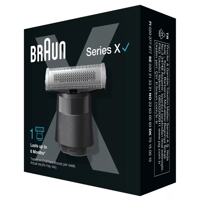 Skutimosi galvutė Braun XT20 1 galvutė Juoda