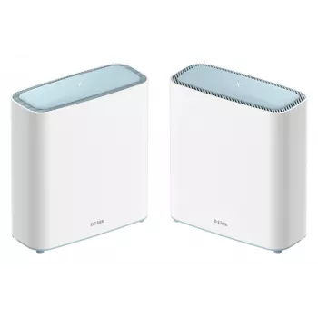 D-Link EAGLE PRO AI AX3200 tinklinė sistema (2 vnt.), balta, tinklinė sistema, būsena, maitinimas, 510 m², dviejų dažnių (2,4 GHz / 5 GHz), Wi-Fi 6 (802.11ax)