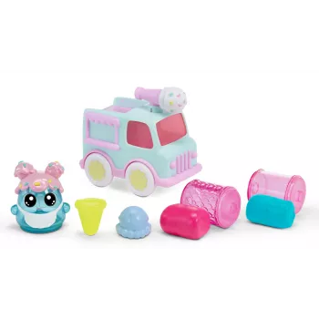 MGA Entertainment DohKins Ice Cream Truck & Baker, Modeliavimo molio žaidimų rinkinys, Įvairiaspalvis, Vaikams, Berniukams/Mergaitėms, 3 m., 99 m.