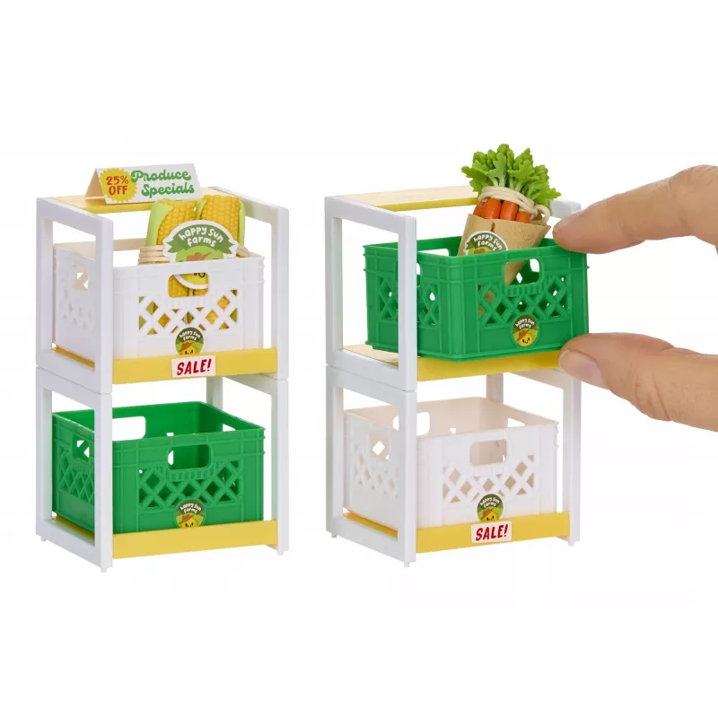 Miniverse Spaces Furniture Pack PDQ, kavinė, 8 m., įvairiaspalvis, plastikinis