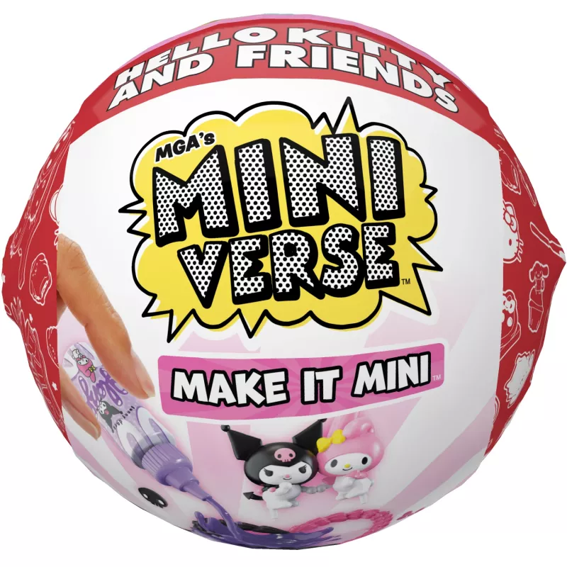 Miniverse Make It Mini SANRIO Series 2 Asst in PDQ, 8 m., Įvairiaspalvis, Plastikas