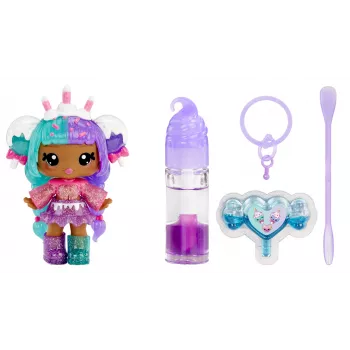 MGA Entertainment Yummiland Mystery Lip Gloss lėlė - Carly Cakepop