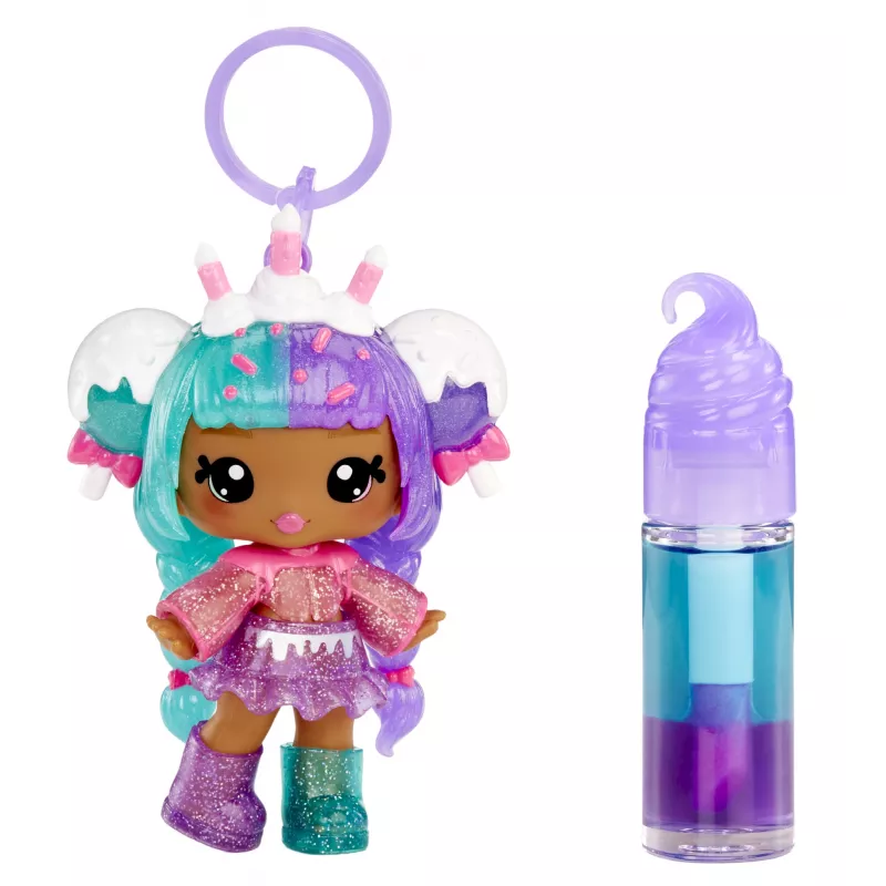 MGA Entertainment Yummiland Mystery Lip Gloss lėlė - Carly Cakepop
