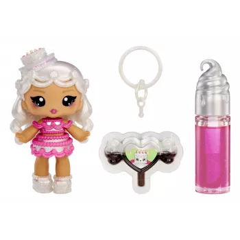 MGA Entertainment Yummiland lūpų blizgesio lėlė Sour Sweeties - Misty Cakes