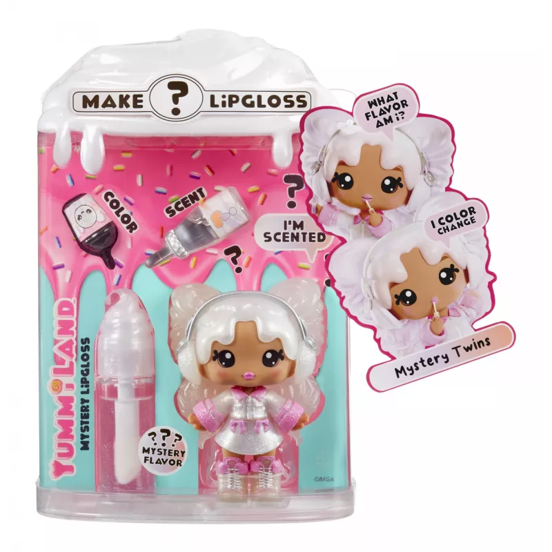 MGA Entertainment Yummiland Lūpų blizgesio lėlė, 2 serija – Paslaptingoji gaudynė 1 (Sprinkles/Ava Ice Cream)