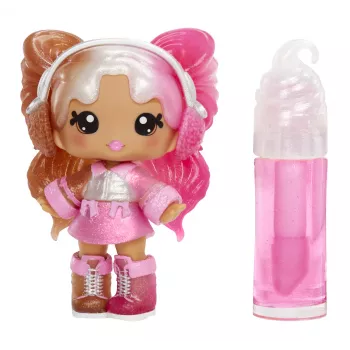 MGA Entertainment Yummiland lūpų blizgesio lėlytė Serija 2 - Paslaptingoji Chase 2 (Neopolitan/Avery Ice Cream)