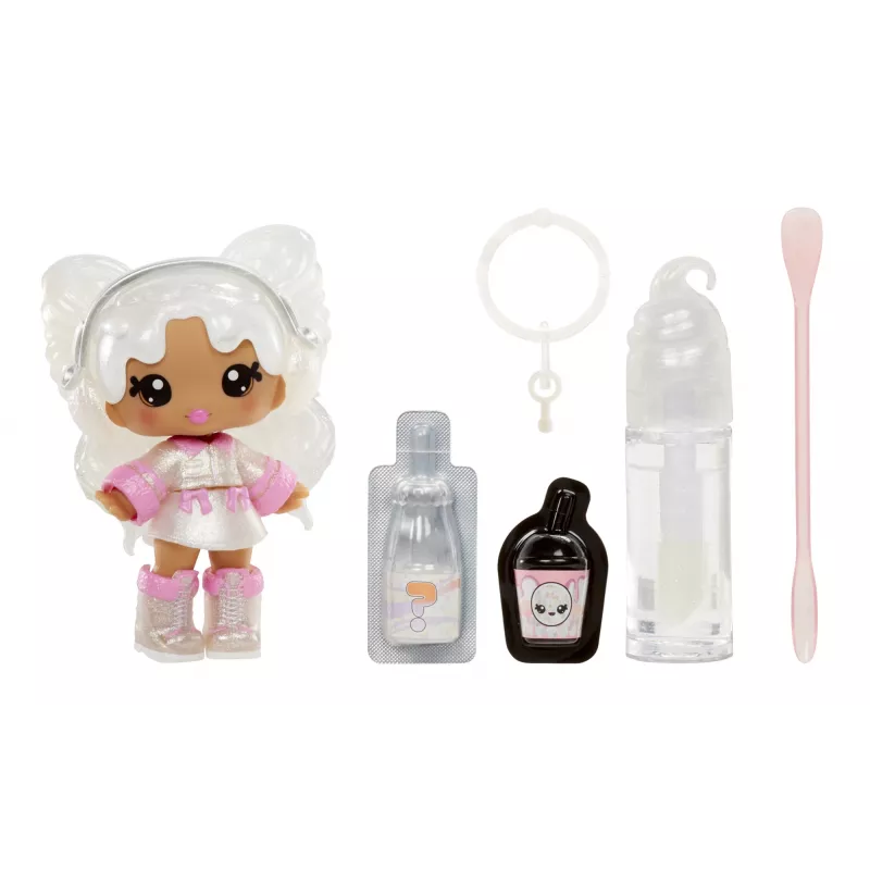 MGA Entertainment Yummiland lūpų blizgesio lėlytė Serija 2 - Paslaptingoji Chase 2 (Neopolitan/Avery Ice Cream)