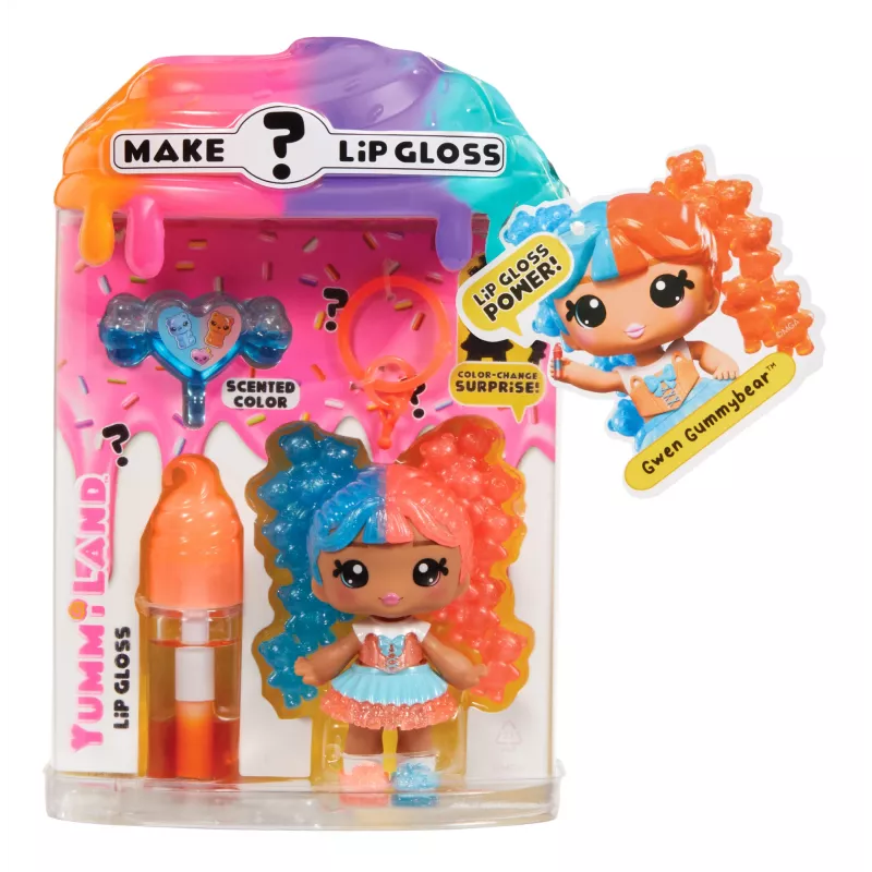 MGA Entertainment Yummiland Mystery Lip Gloss Doll - Gwen Gummybear