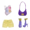 Rainbow High My Fashion Style mados lėlės – Violet, Mados lėlė, Moteriška, 4 m., Berniukas/Mergaitė, 280 mm, Įvairiaspalvė