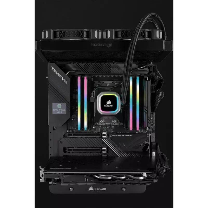 CORSAIR Memory 32GB DDR4 3200MHz C16 (4x8gb) Vengeance RGB Pro Juoda