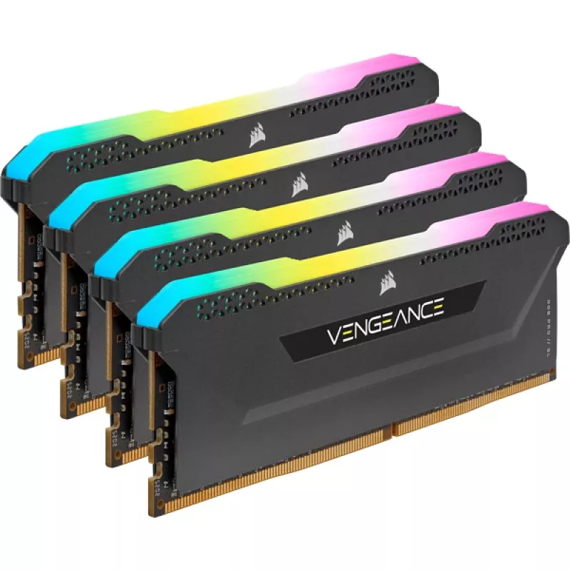 CORSAIR Memory 32GB DDR4 3200MHz C16 (4x8gb) Vengeance RGB Pro Juoda