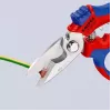 „Knipex 95 05 20 SB“ replės Nerūdijantis plienas Plastikinė rankena Mėlyna Raudona