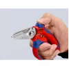 „Knipex 95 05 20 SB“ replės Nerūdijantis plienas Plastikinė rankena Mėlyna Raudona