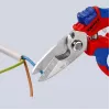 „Knipex 95 05 20 SB“ replės Nerūdijantis plienas Plastikinė rankena Mėlyna Raudona
