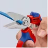 „Knipex 95 05 20 SB“ replės Nerūdijantis plienas Plastikinė rankena Mėlyna Raudona