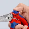 „Knipex 95 05 20 SB“ replės Nerūdijantis plienas Plastikinė rankena Mėlyna Raudona
