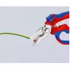 „Knipex 95 05 20 SB“ replės Nerūdijantis plienas Plastikinė rankena Mėlyna Raudona