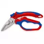 „Knipex 95 05 20 SB“ replės Nerūdijantis plienas Plastikinė rankena Mėlyna Raudona