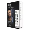 Braun 10-in-1 Styling Set 7 MGK7410 Juoda Metal Plastic Battery 100 min