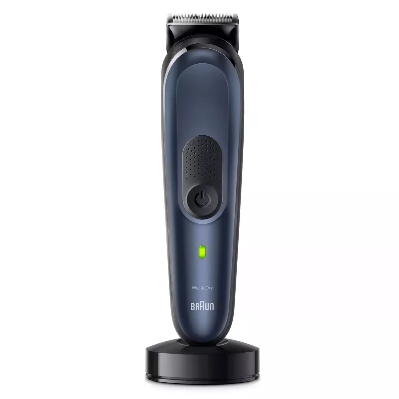 Braun 10-in-1 Styling Set 7 MGK7410 Juoda Metal Plastic Battery 100 min