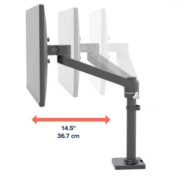ERGOTRON NX Monitor Arm - matte Juoda