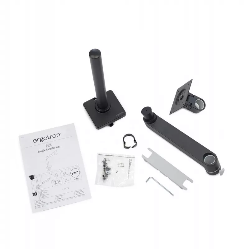 ERGOTRON NX Monitor Arm - matte Juoda