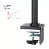 ERGOTRON NX Monitor Arm - matte Juoda