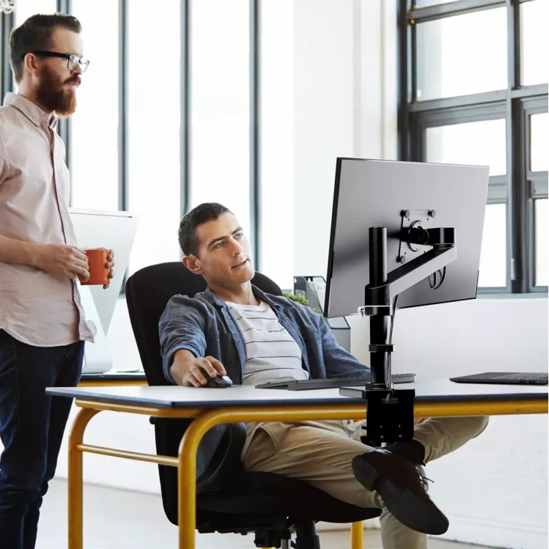 ERGOTRON NX Monitor Arm - matte Juoda