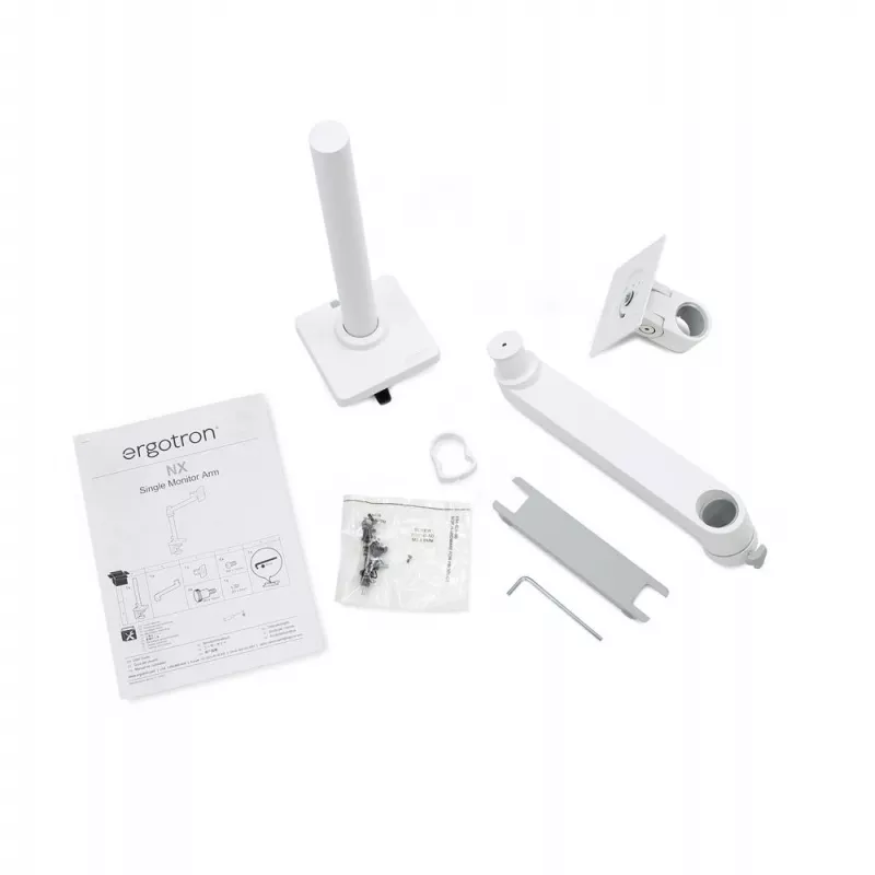 ERGOTRON NX Monitor Arm - baltas