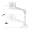 ERGOTRON NX Monitor Arm - baltas