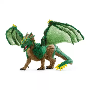 Žaislas Schleich ELDRADOR CREATURES Džiunglių drakonas 70791S Rudas Žalias Geltonas