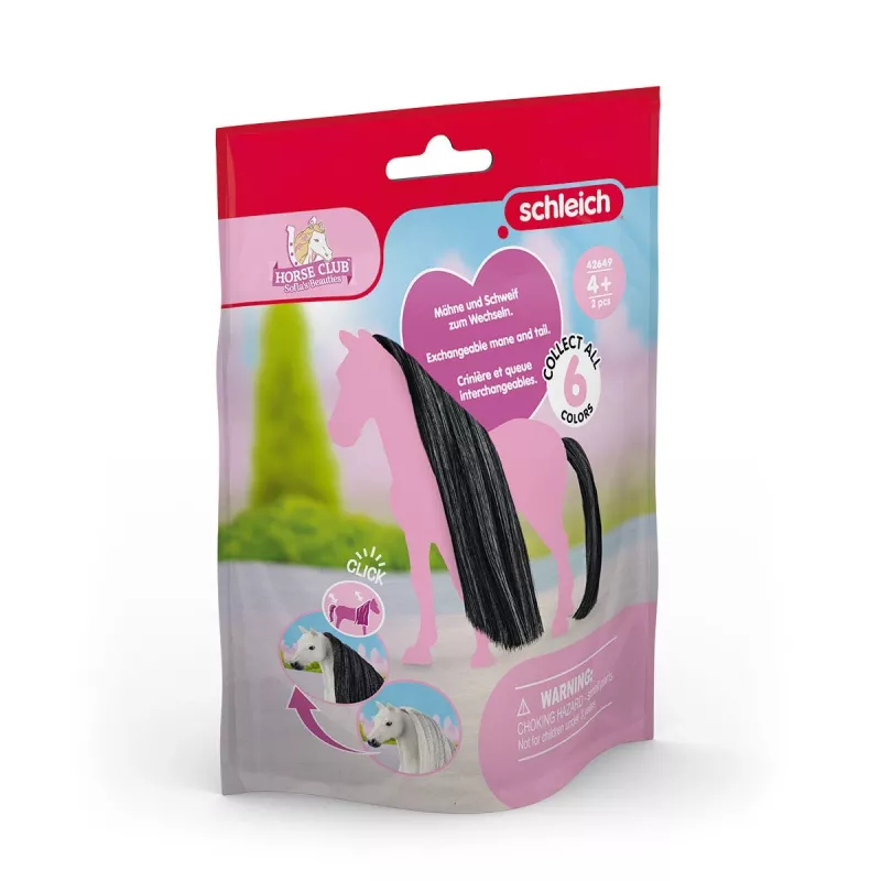 schleich HORSE CLUB Sofia’s Beauties Hair Beauty arkliukai Juoda