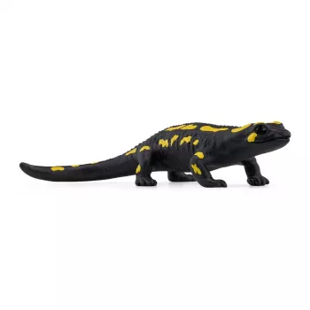 schleich WILD LIFE Ugninis Salamandras, 3 m., Miškas, Laukiniai gyvūnai / nuotykių žaislai, Juoda, Geltona, Plastikas