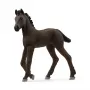 Figūrėlė Schleich HORSE CLUB Fryzų kumeliukas, rekomenduojama nuo 5 metų, ruda/ pilka