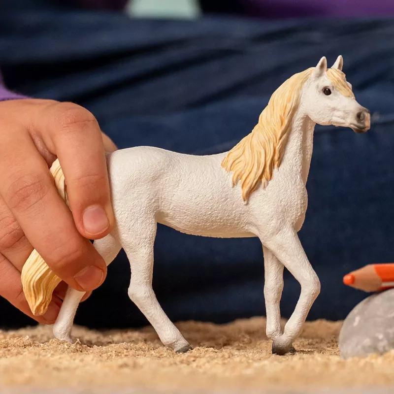 Schleich Horse Club Arabų kumelė juoda, blondina, balta 13983S