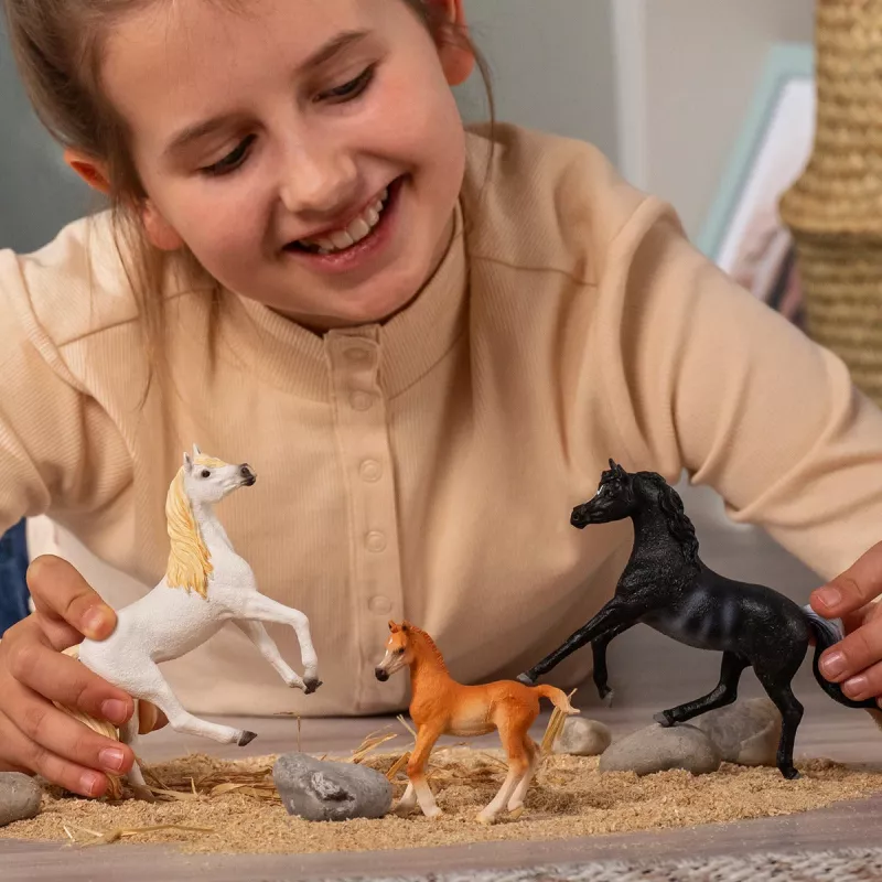 Schleich Horse Club Arabų kumelė juoda, blondina, balta 13983S