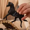 schleich HORSE CLUB Arabų eržilas, 5 metų, Žirgai, Juoda, Pilka, Balta, Plastikas