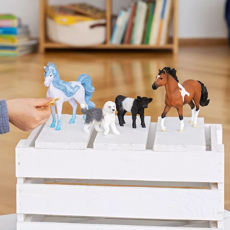 Schleich HORSE CLUB Mangalarga Marchador eržilas, 5 metų, Arkliai, Juoda, Ruda, Balta, Plastikas