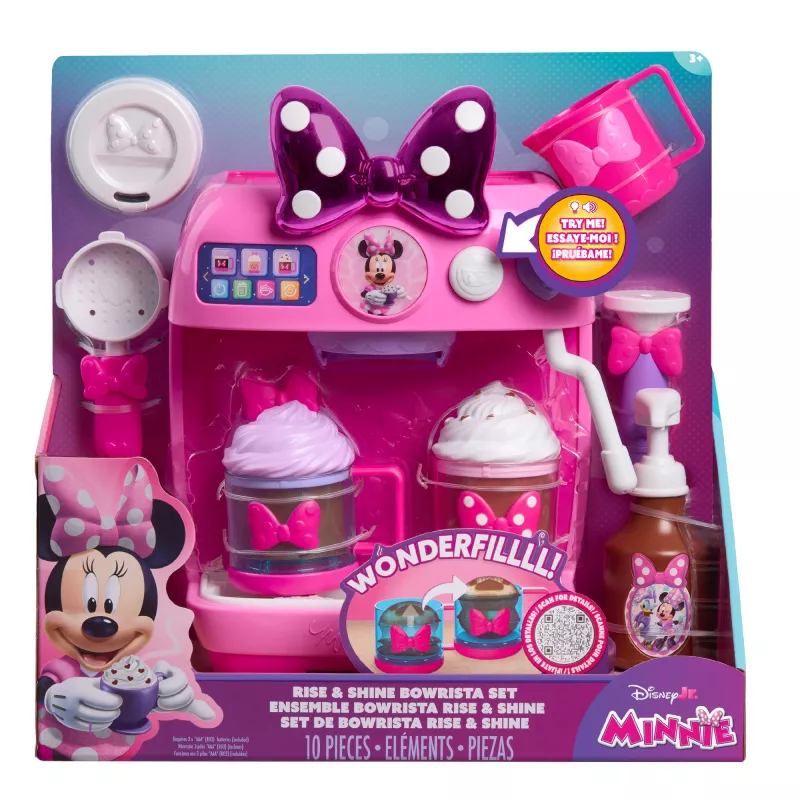 Just Play Disney Minnie pelė Rise & Shine, 3 m., garsinis, AAA, baterijos įdėtos