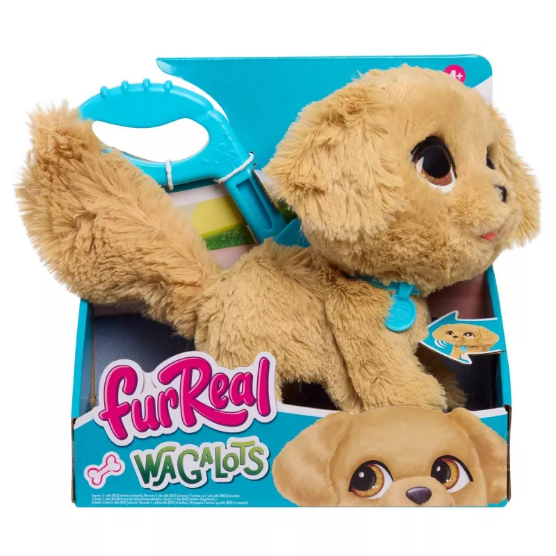Just Play FurReal WagaLots auksaspalvis retriveris, berniukams/mergaitėms, 4 m., garsinis