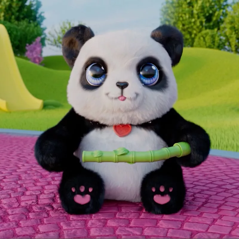 Just Play FurReal - Coco De Rollende Panda, berniukas/mergaitė, 4 m., garsinis