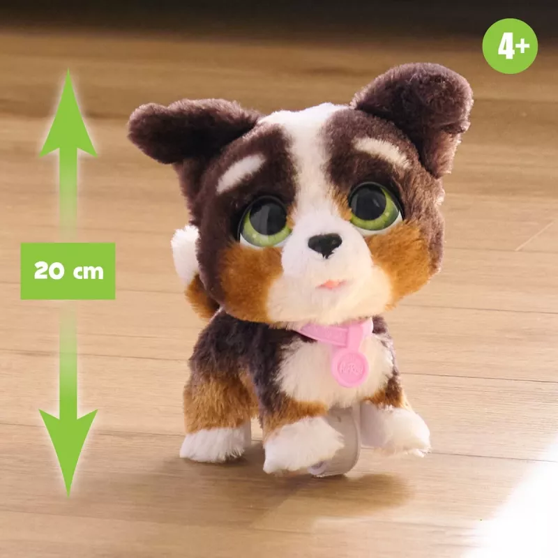FurReal Walkalots Bernedoodle Puppy, berniukas/mergaitė, 4 m., garsinis