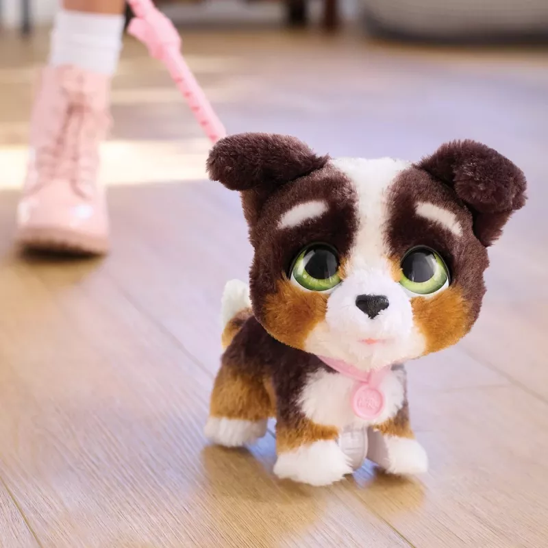 FurReal Walkalots Bernedoodle Puppy, berniukas/mergaitė, 4 m., garsinis