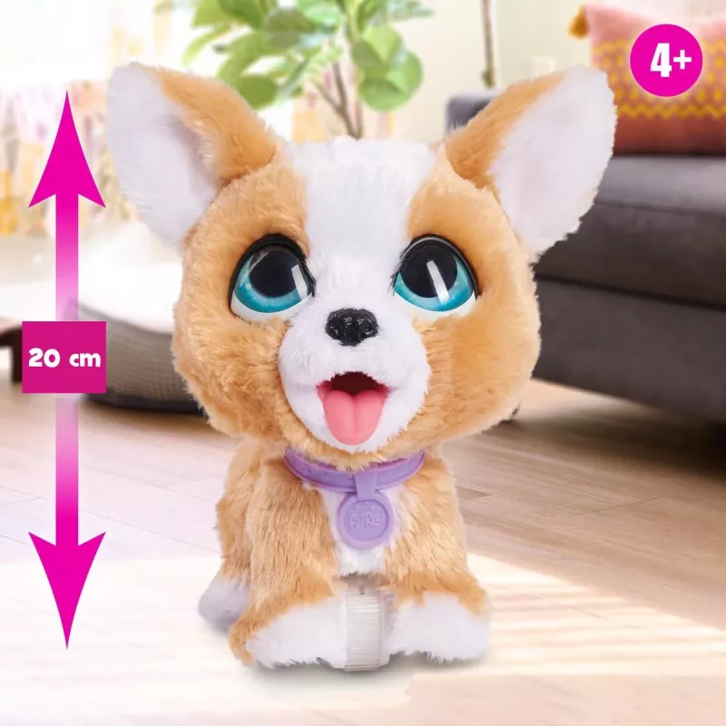 FurReal Poop-a-lots Corgi, Berniukams/Mergaitėms, 4 m., Garsinis