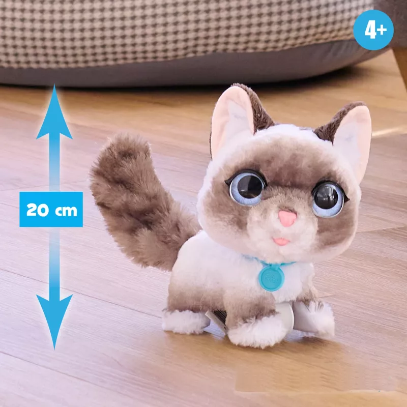 FurReal Wag-a-lots Kitty, berniukas/mergaitė, 4 m., garsinis