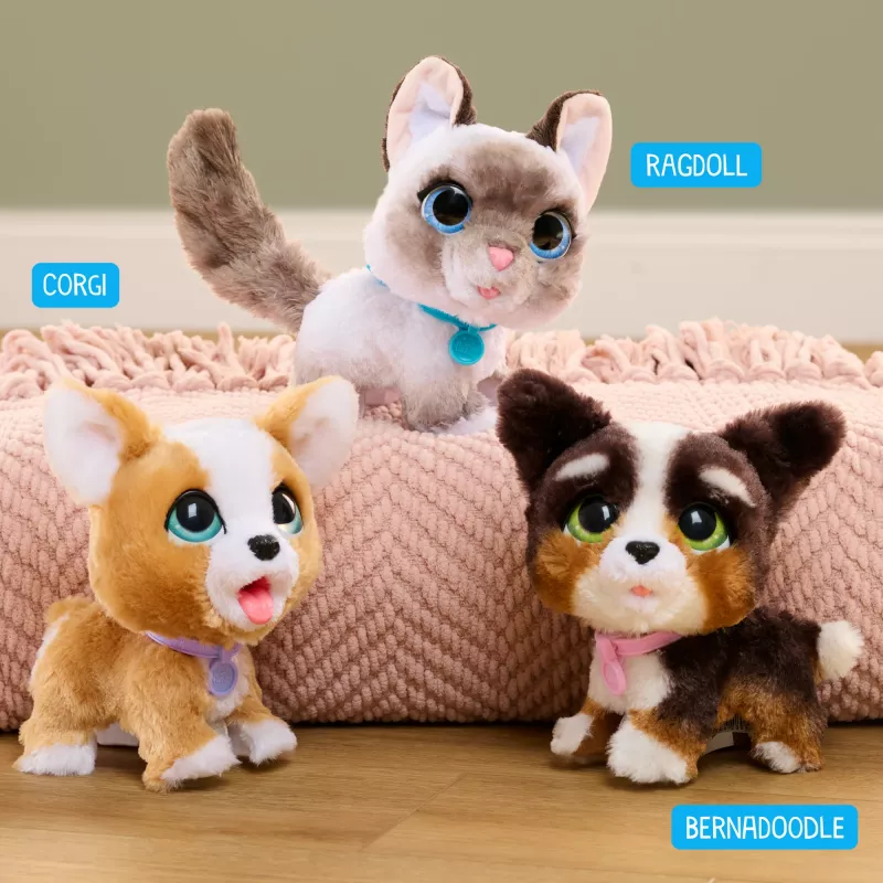 FurReal Wag-a-lots Kitty, berniukas/mergaitė, 4 m., garsinis