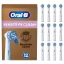 Dantų šepetėlių galvutės Oral-B Sensitive Clean 12 vnt. Balta