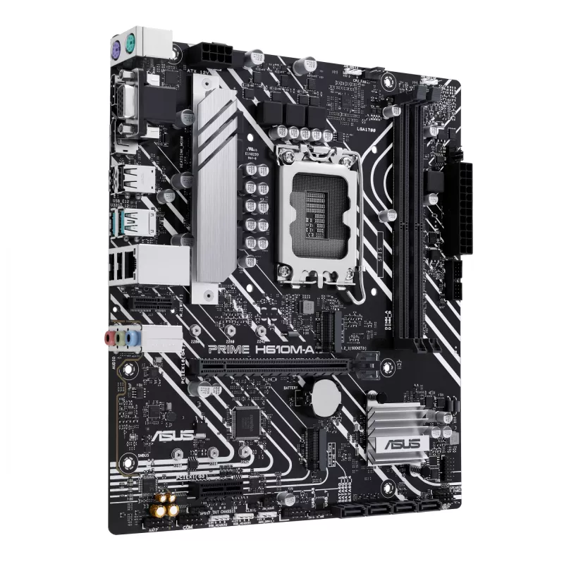 Motininė plokštė ASUS PRIME H610M-A-CSM Intel H610 LGA 1700 micro ATX
